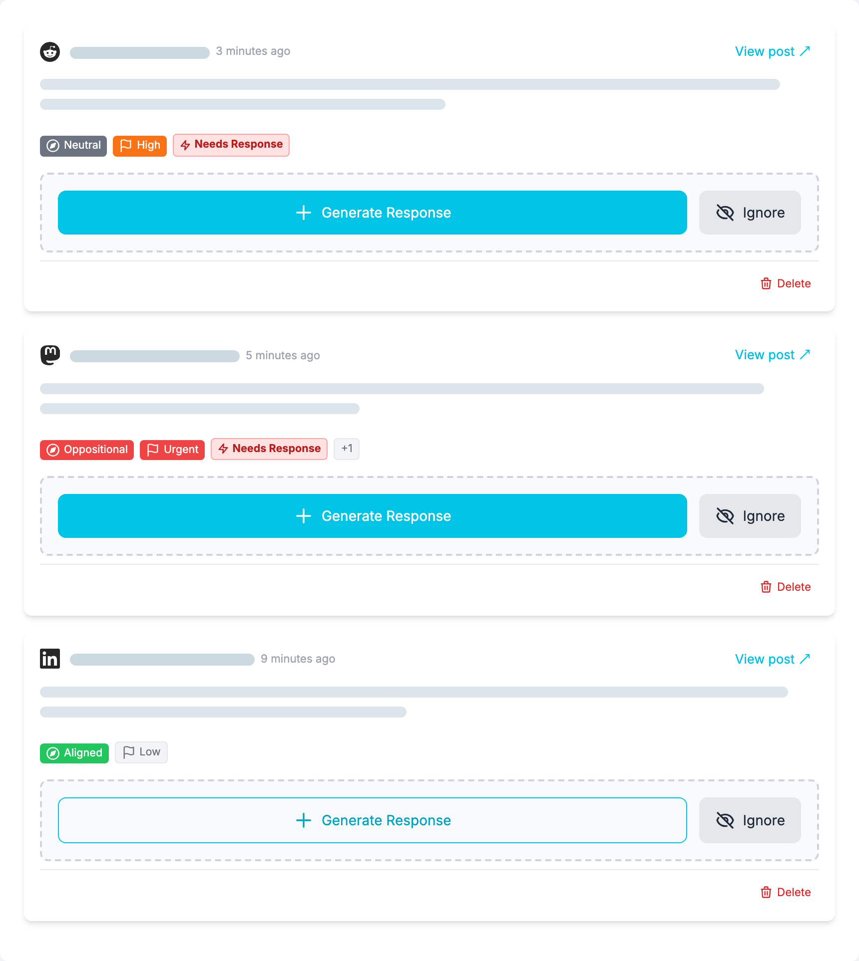 Keep up with discussions on every platform